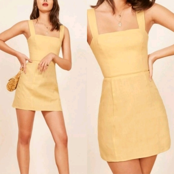 buttercup yellow dress